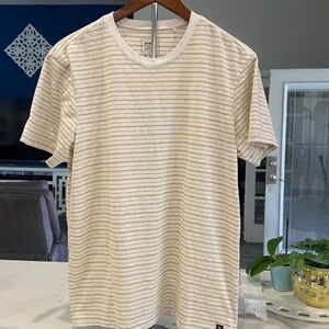 Peana Beige Striped Men's Shirt